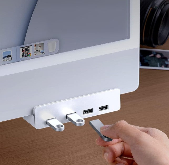 固定式 USBハブ 3.0×4