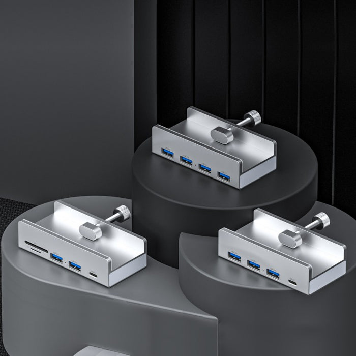 固定式 USBハブ 3.0×4