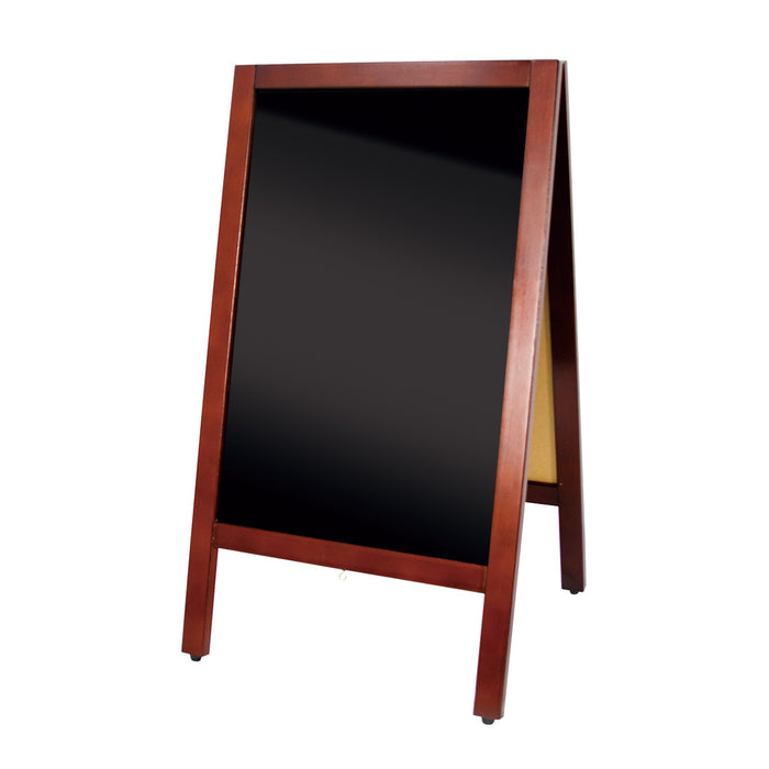 【送料無料】Ａ型 ブラックボード 80Ｍ マーカー専用　磁石４個付