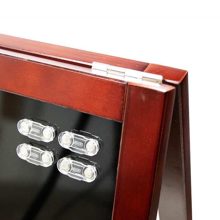 【送料無料】Ａ型 ブラックボード 80Ｍ マーカー専用　磁石４個付