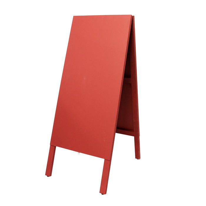 【送料無料】A型 ブラックボードL110 レッド チョーク専用