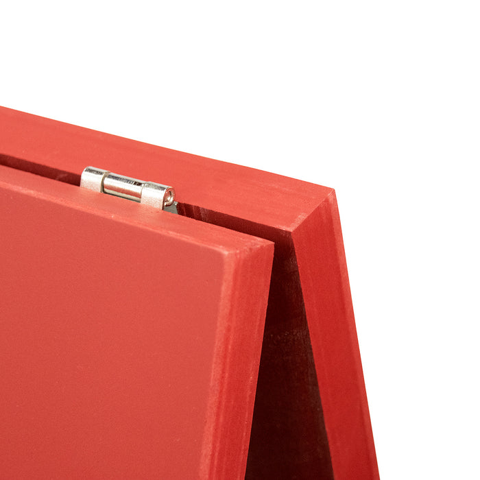 【送料無料】A型 ブラックボードL110 レッド チョーク専用