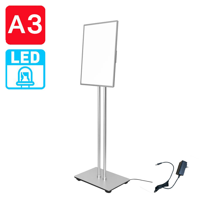 LED ポスタースタンド A3 電飾スタンド