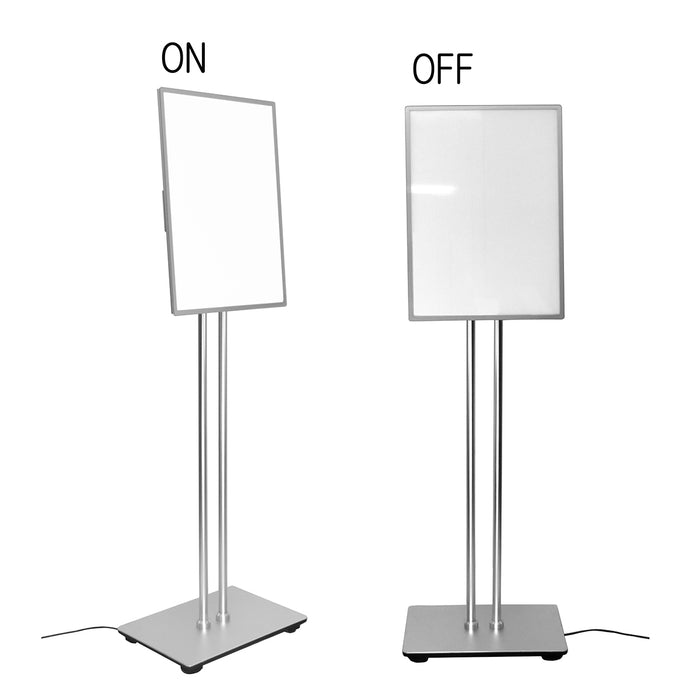LED ポスタースタンド A3 電飾スタンド