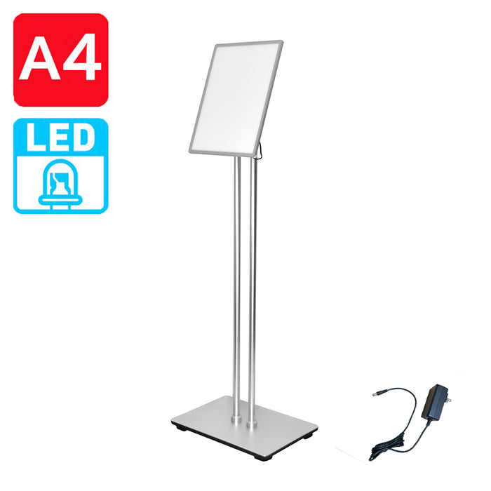LED ポスタースタンド A4 電飾スタンド