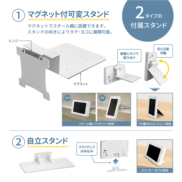 電子POPモニター 7インチ ALXS